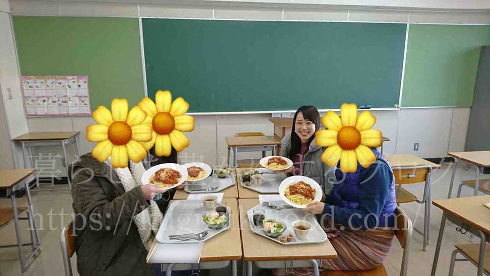 栄養士学校の授業風景・教材