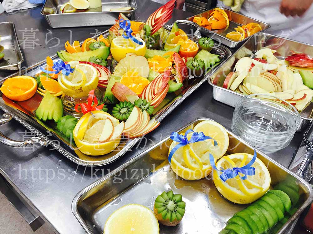 栄養士学校の授業風景・教材