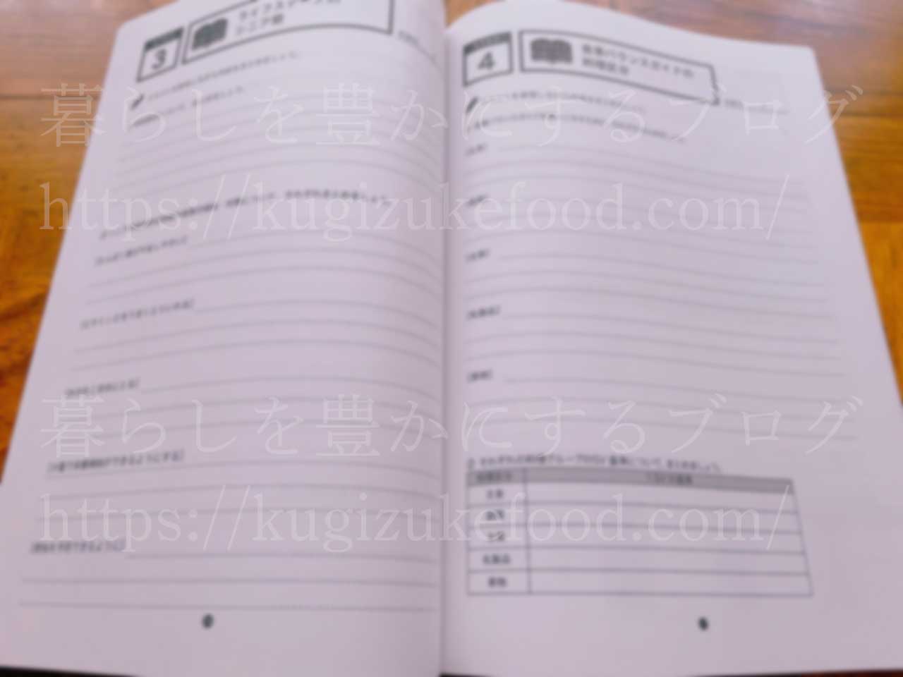キャリカレのスポーツフードアドバイザー資格講座のテキスト・教材