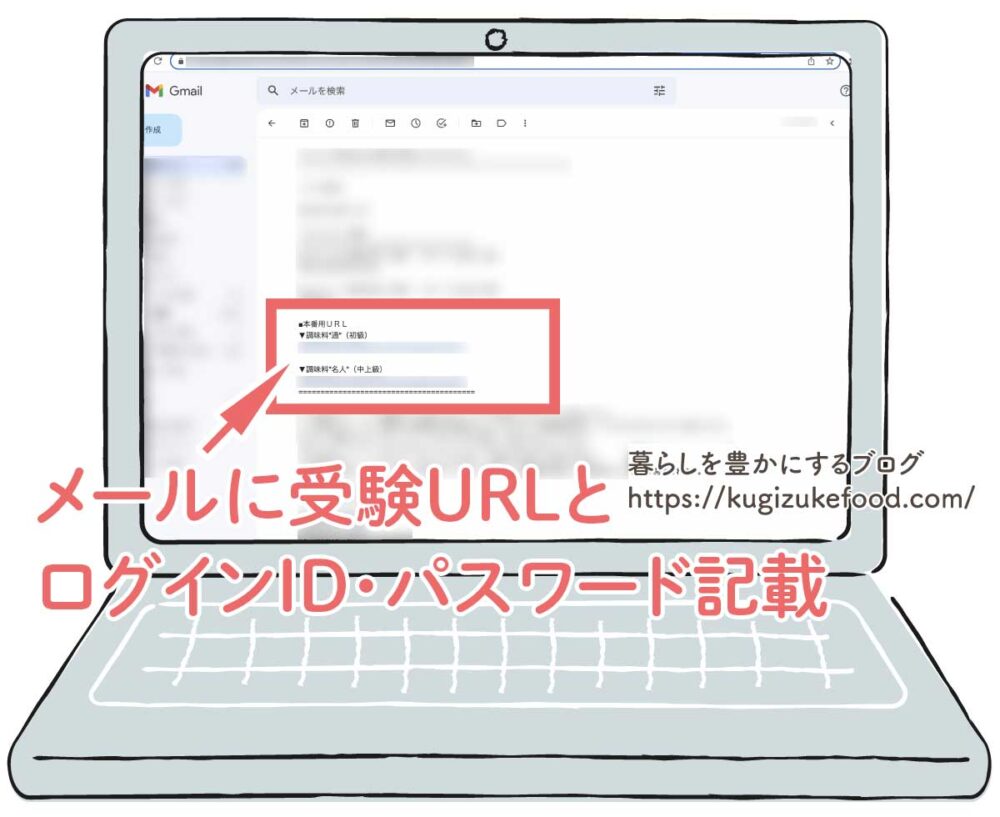 調味料検定試験の画面