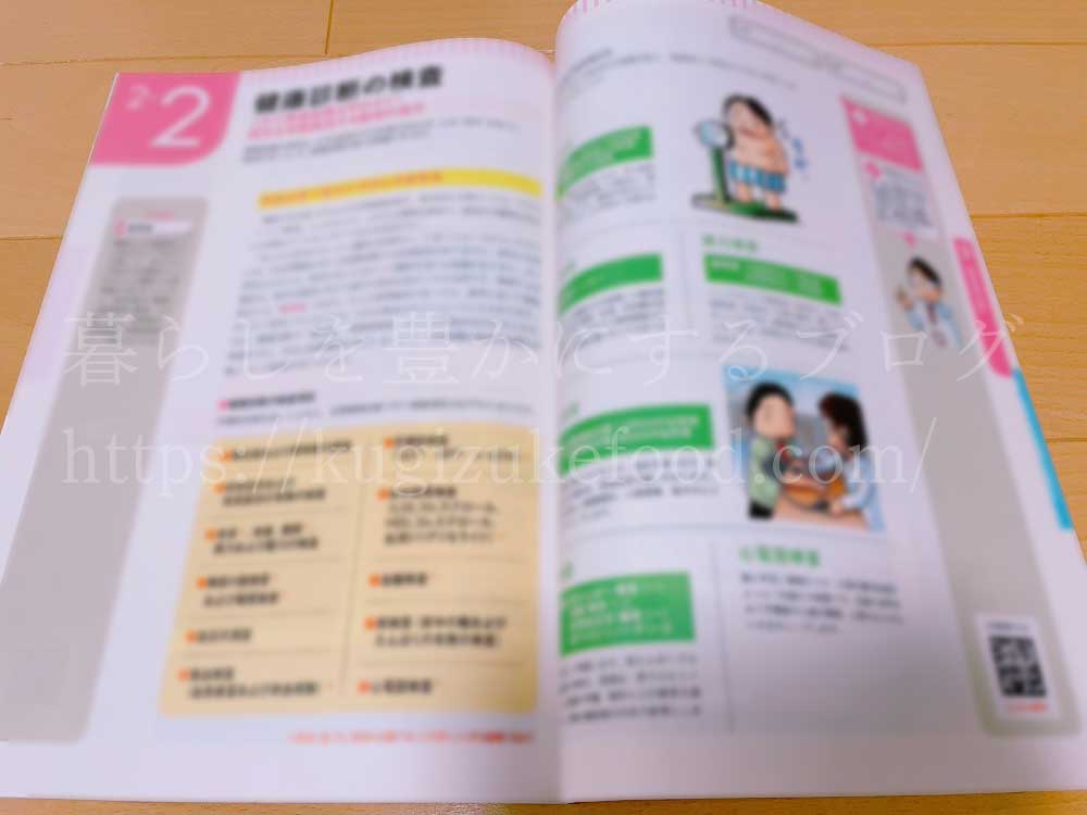 キャリカレの健康食総合資格取得講座のテキスト1
