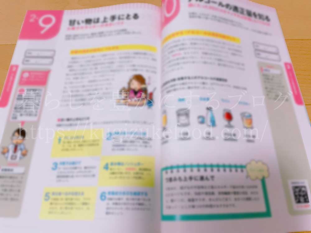 キャリカレの健康食総合資格取得講座のテキスト4