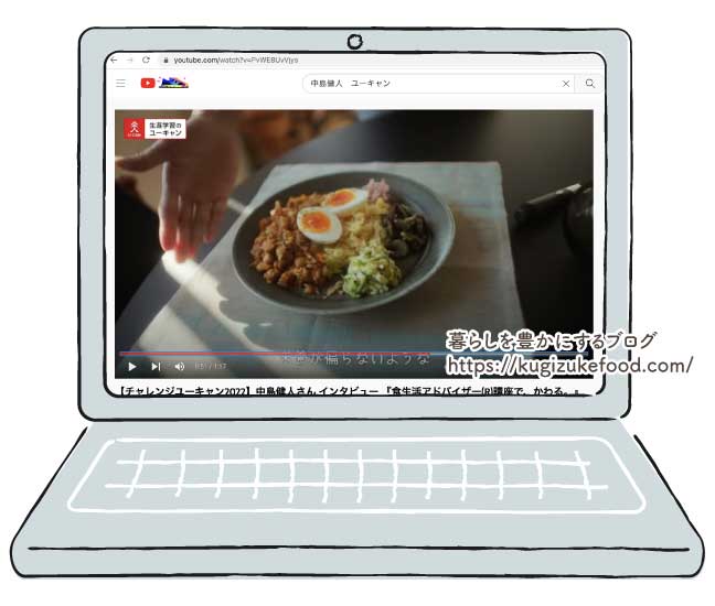 中島健人のユーキャンの食生活アドバイザー講座受講CM