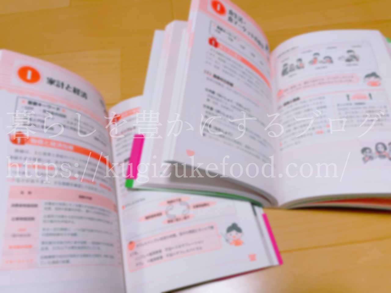 ナツメ社の食生活アドバイザー独学勉強テキスト本・参考書2級と3級
