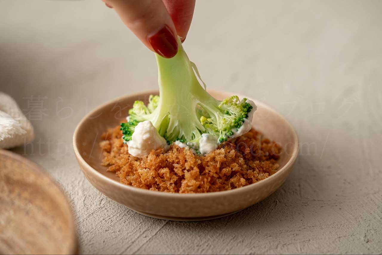 発酵食品腸活レシピ「にんにく麹マヨネーズディップ」