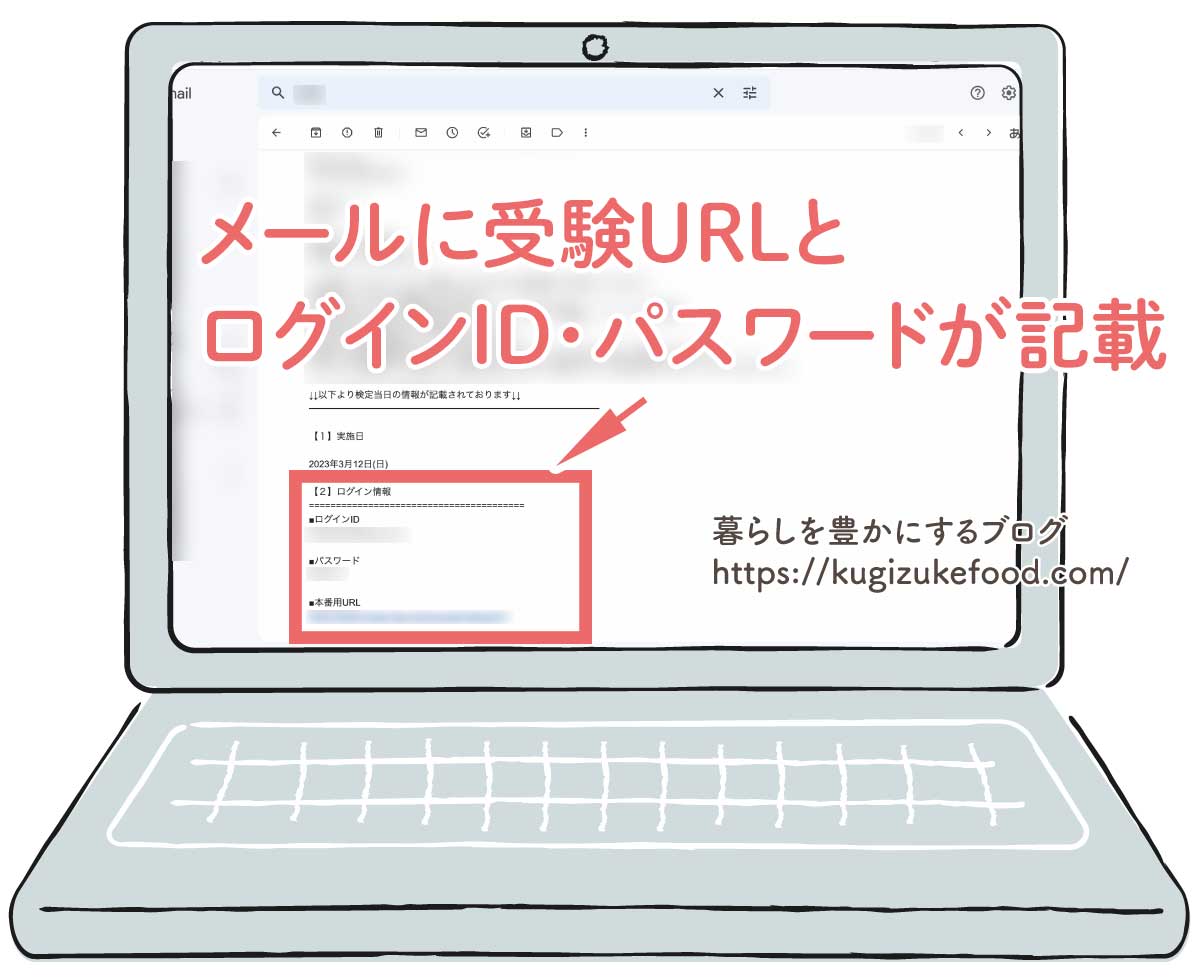 薬膳漢方検定試験の画面